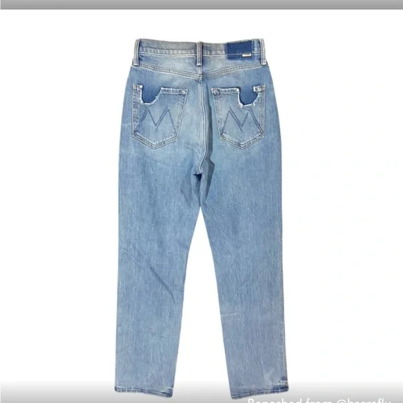 Mother Superior High Waisted Study Hover In We Are Castaways Jeans Size 26